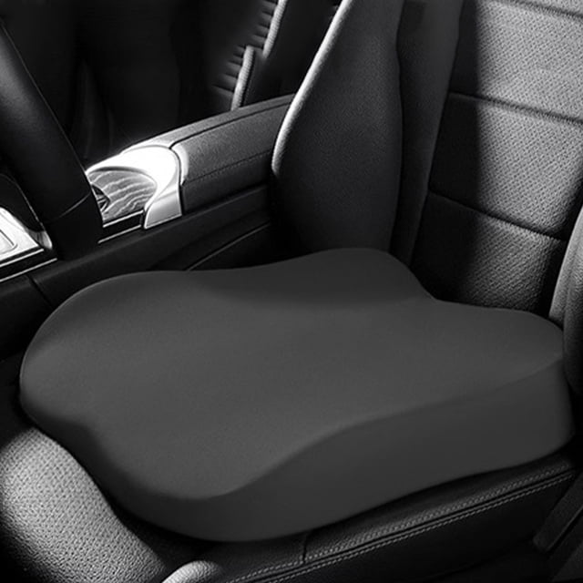 Cojín para asiento de coche, protección de cintura, asiento de oficina, almohadilla para aumentar la altura, cojín para sentarse durante largos periodos, cojín grueso para asiento de conducción, cojín