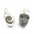 thumbnail image 3 of 50pcs Joyería De Plata Antigua Del Cráneo De La Aleación De Tíbet Que Hace Los Granos Del Espaciador perfecl Cuentas espaciadoras de calavera, 3 of 4