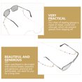 thumbnail image 4 of MasteelfCA 1Pc Creative Glasses Chain Neck Hanging Glasses Rope Anti-lost Eyeglass Lanyard, 4 of 8