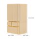 thumbnail image 5 of Muebles en miniatura para casa de muñecas, escala 1:12, refrigerador de doble puerta, juguete para cocina, juego de simulación, mini refrigerador, accesorio de exhibición de cocina, decoración, 5 of 7