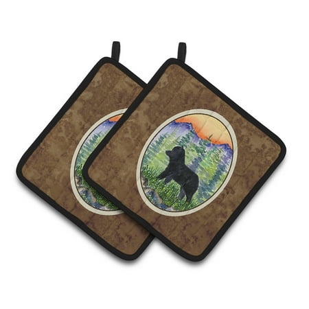 

Carolines Treasures SS8231PTHD Schipperke Pair of Pot Holders 7.5HX7.5W multicolor