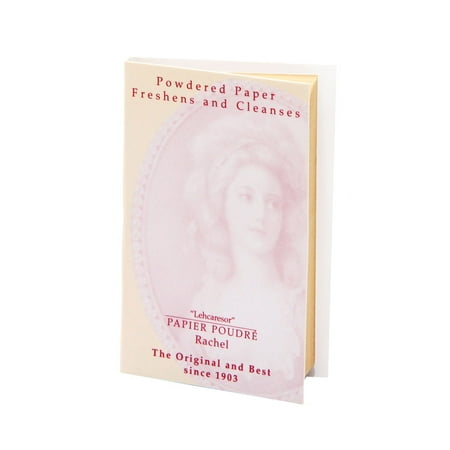 Oil Blotting Rice Papers - Papier Poudre Oil Blotting Papers - Rachel 1 Booklet (65 Sheets)