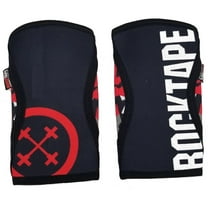 RockTape Assassins Knee Sleeves 7mm Thick (2 Sleeves) Red Camo Small