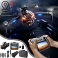 thumbnail image 4 of Herunwer GPS Drone with 4.5-Inch Screen Remote, 2K Camera, Brushless Motor, 25-Minute Flight, and 360° Obstacle Avoidance, 4 of 9