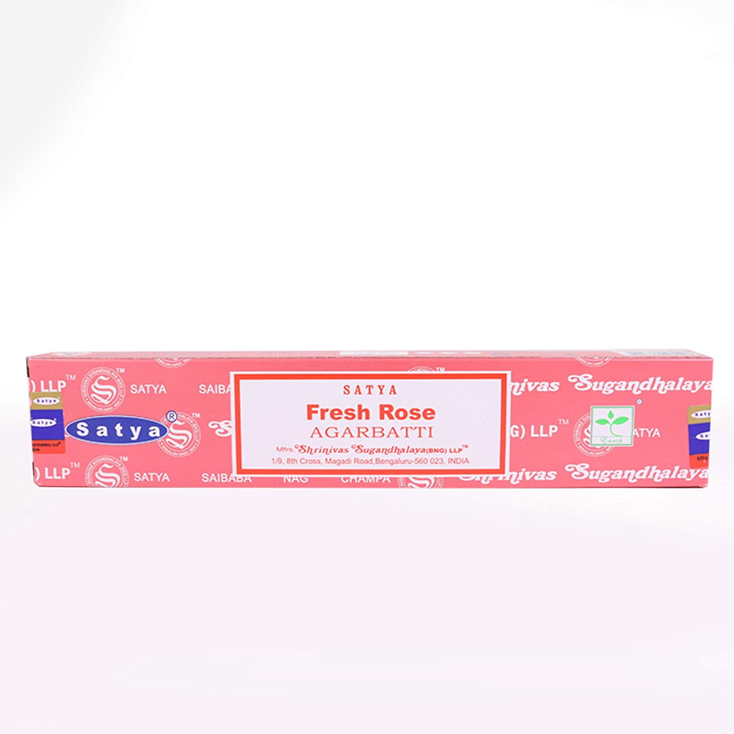 Satya Nag Champa Positive Vibes Incense Sticks, 12 Count
