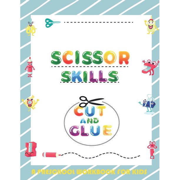 Download Scissor Skills Preschool Workbook For Kids Activity Book For Toddlers And Kids Ages 3 5 Scissor Practice For Preschool 40 Pages Of Fun Animals Shapes And Patterns Paperback Walmart Com Walmart Com
