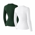 thumbnail image 2 of Playera George para Mujer, Manga Larga, Multicolor Talla Ch, 2 Piezas, 2 of 4