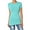 Ash Mint, variant on Women's & Juniors Basic Round Crew Neck Short Sleeve Stretch Cotton Spandex T-Shirts