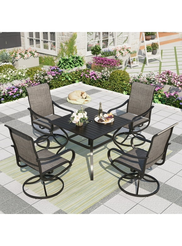 5 Piece Patio Dining Set in Patio Dining Sets