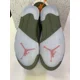 thumbnail image 3 of Ni - ke Ni - ke Air Jordan 5 Retro Army Olive Solar Orange Sneaker DD0587-308 Men's Size 13, 3 of 5