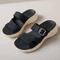 thumbnail image 3 of Zapatos para Verano Diapositivas Deportivas Cómodo Ajustable Mujeres, 3 of 9