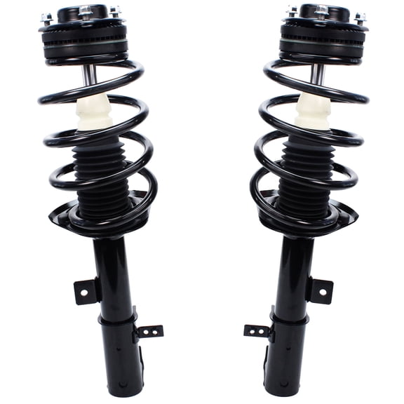 Detroit Axle - Front Struts for 2008-2014 Dodge Avenger 2011-2014 Chrysler 200, 2007-2010 Sebring Sedan, 2 Complete Struts with Coil Spring Assembly Replacement Quick Install Ready Strut Shock