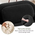 thumbnail image 5 of Jopath 82" Oversized Corduroy Loveseat Sofa, Comfy 4-Seater Couch For Free Combo Separation Curved Armrests Anti-Slip Design High-Resilience Sponge For Living Room & Bedroom, 5 of 11