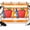 Orange, variant on 7x5ft Photo Backdrop, Children's Day Soft Polyester Backdrop Curtains Photography Backdrops, Funny Cartoon Pencil Blue Striped Brushed Background for Photoshoots Studio Video Portrait Parties
