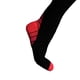 thumbnail image 4 of Guardurnaity Los calcetines de nailon de alta compresión previenen la hinchazón medias elásticas de soporte para las piernas Medias rojo S/M, 4 of 6