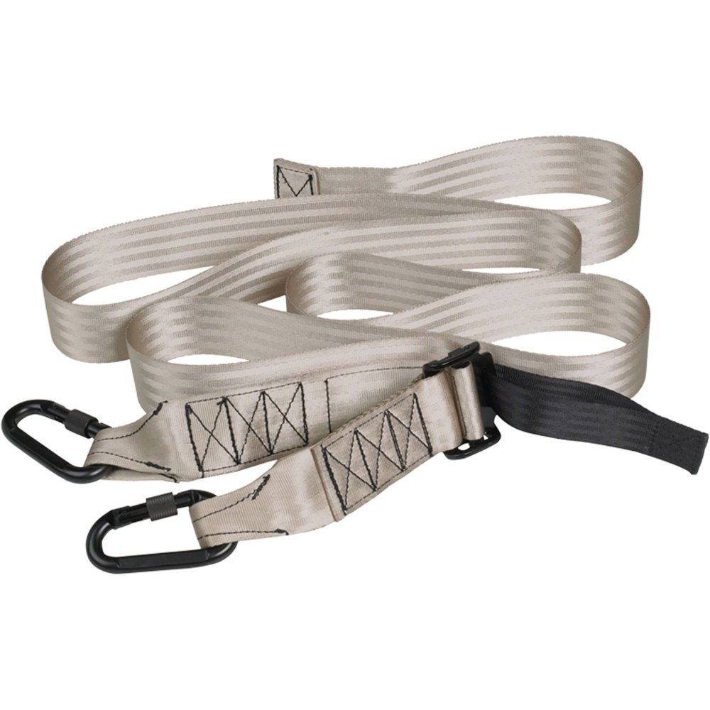 bing Tree Strap Vertical Climbing Belt with 2 Locking Carabiners