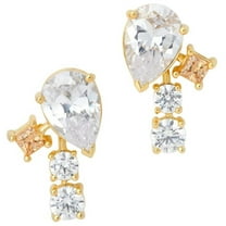 Swarovski 5572835 Women's Film PC White Crystal Drop Earrings
