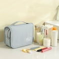 thumbnail image 4 of Yorkspred Hanging Toiletries Bag, Large Capacity Travel Storage Bag, Waterproof Fabric, Portable Cosmetic Organizer for Men & Women, Easy Clean Travel Makeup Pouch, Toiletries Airline Essentials, 4 of 5