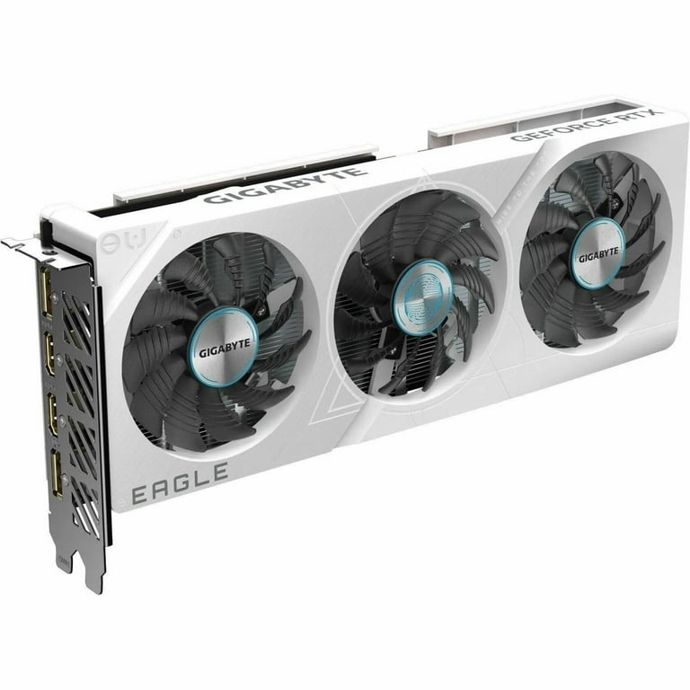 GIGABYTE GeForce RTX 4060 EAGLE OC ICE 8G Graphics Card, 3x GIGABYTE GeForce RTX 4060 EAGLE OC ICE 8G Graphics Card, 3x