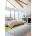 thumbnail image 2 of Abstract Area Rug for Bedroom 3x5 Ft Green Grey Gradient Modern Art Super Soft fuzzy Throw Rug Non-Slip Fluffy Plush Indoor Floor Carpet for Living Room Nursery Home Decor, 2 of 8