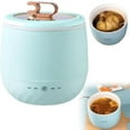 thumbnail image 1 of SNNROO Clearance Smart Mini Rice Cooker Multifunctional Electric Rice Cooker 6 in 1 Non Stick Ceramic Pot with Lid Mini Hot Pot Electric Mini Rice Cooker Portable Mini Rice Cooker, 1 of 7