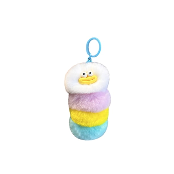 Regalos Lindos para Amigos Colgante de Llavero de Coche Lindo, Colgante de Mochila de Peluche de Gama Alta, Regalo de Cumpleaños, Dándole una Experiencia Única Accesorios Lindos de Llavero