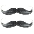thumbnail image 1 of 2 uds bigote falso barba realista bigote falso barba Artificial barba realista para fiesta, 1 of 6