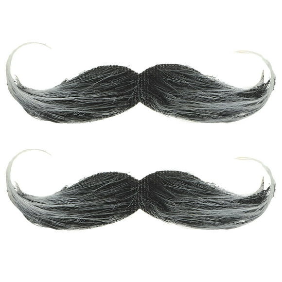 2 uds bigote falso barba realista bigote falso barba Artificial barba realista para fiesta