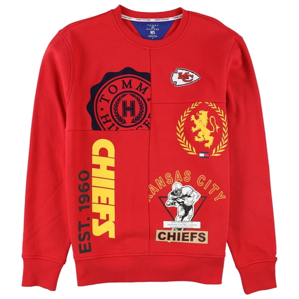 Tommy Hilfiger Hombre Kansas City Chiefs Sudadera kac M
