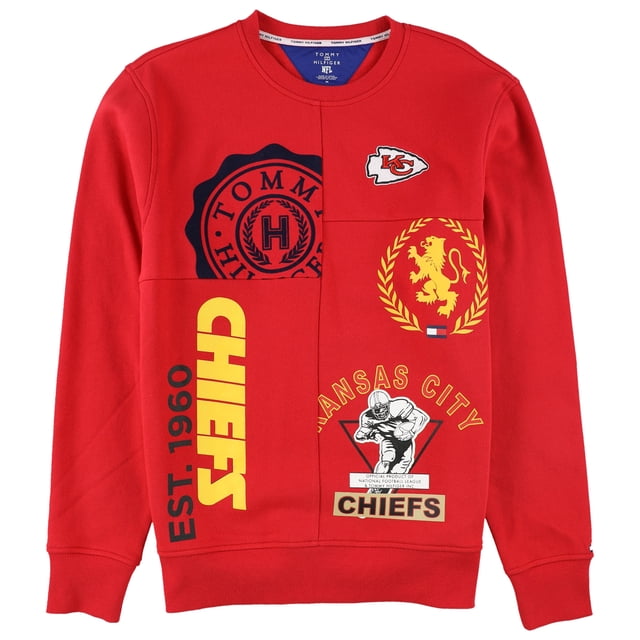 Tommy Hilfiger Hombre Kansas City Chiefs Sudadera kac M