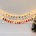 thumbnail image 6 of Twfbrm 6.56FT Christmas Tinsel Garland Xmas Tree Decorations Green Leaves Christmas Metallic Twist Garland Ceiling Hanging Decorations for New Year Party Holiday Indoor Outdoor Supplies, 6 of 6