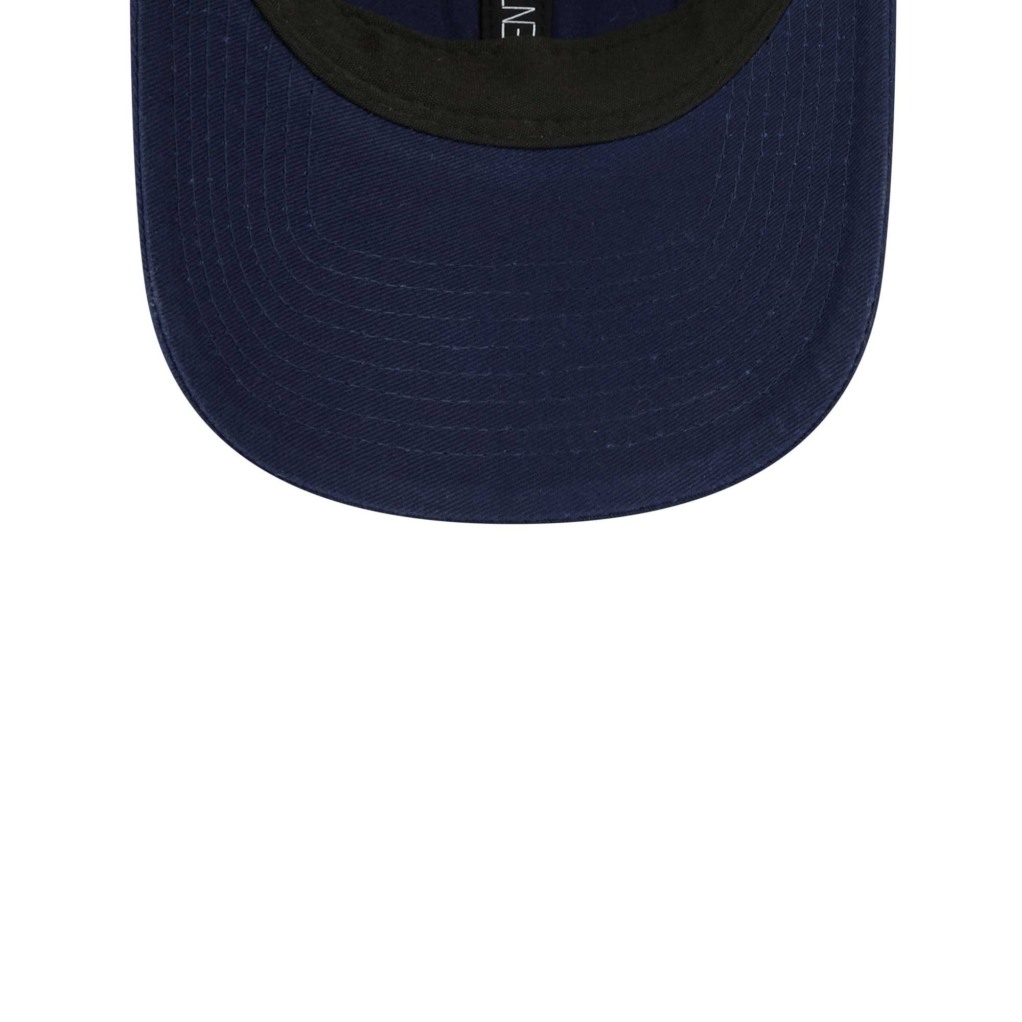 Men's New Era Navy LA Galaxy Property 9TWENTY Snapback Hat - OSFA