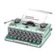 thumbnail image 2 of Technical Expert Retro Printer Model Building Block Simulation Green Typewriter Assembly Bricks S Diy Set Gifts For teenager-KEEW, 2 of 4