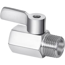 Shower Head Shut Valve,304 Stainless Steel Mini Ball Valve,1 Pack