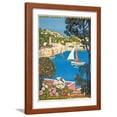 thumbnail image 1 of Summer on the Cote D'Azur (L'Été Sur La Cote D'Azur), 1926, Scenic Seasons Transportation Framed Art Print Wall Art by Guillaume G. Roger, 1 of 5