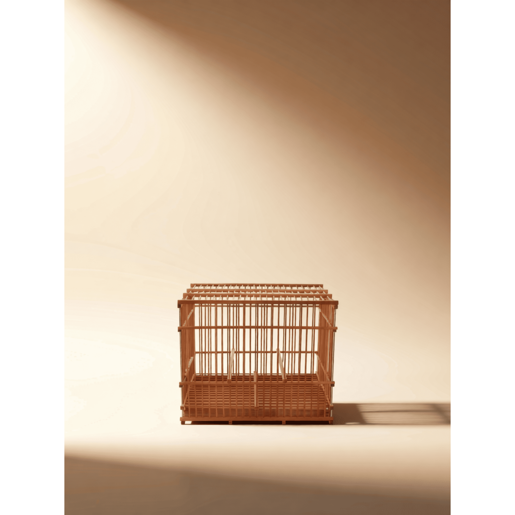YOSADIER Woven Small Bird Cage for Canary and Finch Outdoor Travel Carrier