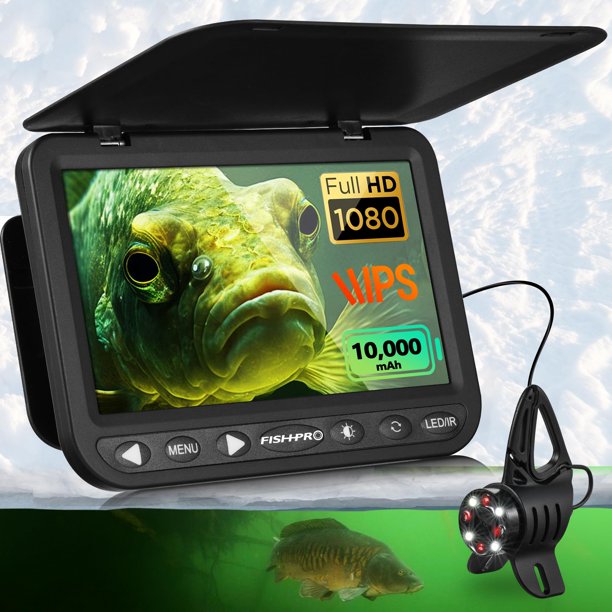 Cámara de pesca submarina FishPro (actualización 2024) 1080P HD