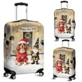 thumbnail image 2 of Happy New Year 2026 Cavalier King Charles Spaniel Santa Gnome Holiday Party Snow Travel Luggage Cover Dog Lover Gifts Suitcase Dust Protective Decor - 13019, 2 of 5
