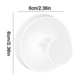 thumbnail image 4 of Gancho Con Ventosa Colgador Toallas Pared Sin Perforaciones Accesorios Baño () Blanco, 4 of 4
