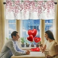 thumbnail image 4 of Valentine's Day Printed Kitchen Curtain Fabric Decorative Window for Bedroom and Home, 4 of 8
