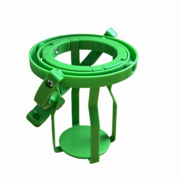 Gyroscope Cup Holder, 360 ° Rotatable No Spill Cup Holder, Gimbal Gyro Self Leveling Universal Drink Holder for Truck, Tractor, Bus Driver (Green)