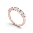thumbnail image 3 of 1 Carat T.W. Diamond 14kt Rose Gold Wedding Band, 3 of 4