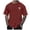 H623 Red1, variant on Curuila Mens Tshirt Short Sleeve Tree Print Crew Neck Pullover For Men Summer Fashionable Tops Blue Size L