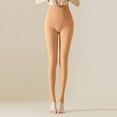 thumbnail image 2 of Gibobby Leggings Afelpados Mujer Medias cálidas para mujer, medias cálidas transparentes lana invierno para mujer, medias cálidas（Café， 290G), 2 of 4