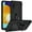 Black, variant on For Samsung Galaxy A17 5G Case ,Heavy Duty Shockproof Body Phone Cover Built in Metal Rotated Magnetic Ring Holder Kickstand,Dustproof,Anti-Scratch,Dual Layer Military-Grade Drop protection,Blue