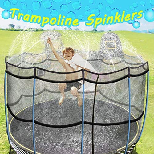 ZEARO Trampoline Sprinkler Hose Summer Outdoor Water Play Toys Kids Lawn Children Play Trampoline Accessories
