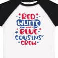 thumbnail image 4 of Inktastic Cousins Crew Red White and Blue 4th of July Boys or Girls Toddler T-Shirt, 4 of 5