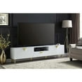 thumbnail image 3 of ACME Gaines TV Stand in White High Gloss Finish, 3 of 6