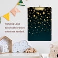 thumbnail image 6 of FMSHPON Golden Stars Clipboard Hardboard Wood Nursing Clip Board and Pull for Standard A4 Letter 13x9 inches, 6 of 6