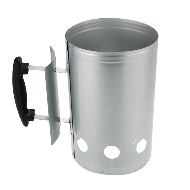 TOMSHOO BBQ Charcoal Chimney Starter Coal Lighter Camping Picnic